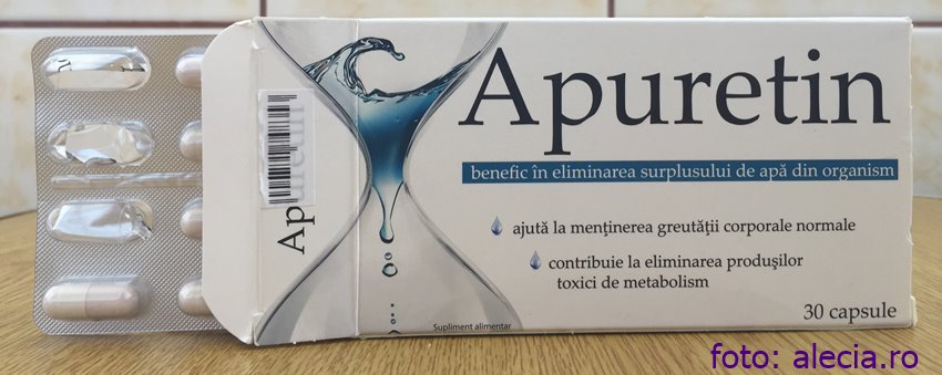 Apuretin Slim, 60 capsule, Zdrovit : Farmacia Tei online