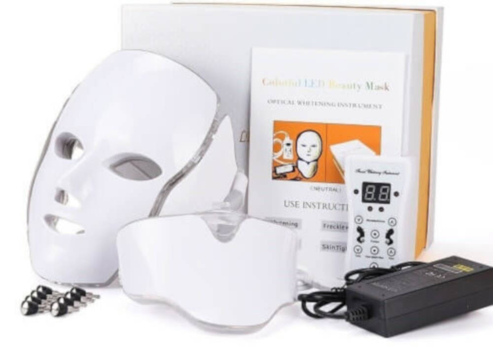 Masca faciala cu LED antirid