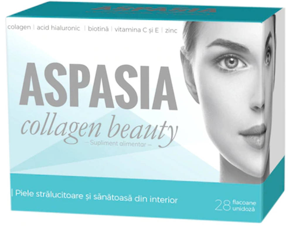 Aspasia Collagen Beauty flacoane piele sanatoasa