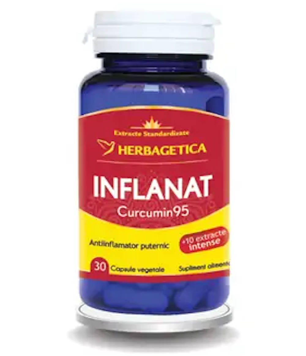 Inflanat Curcumin capsule cu efect antiinflamator