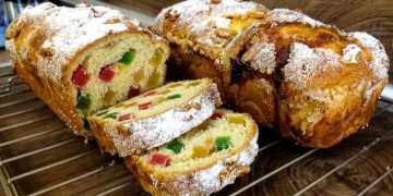 Cozonac dulce cu rahat